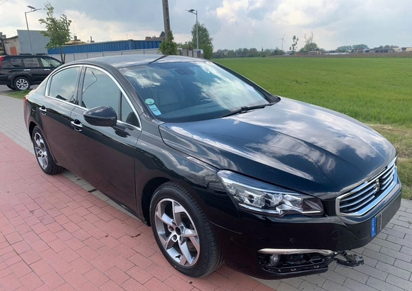 Peugeot 508 cena 33900 przebieg: 145505, rok produkcji 2016 z Nowa Sól małe 704